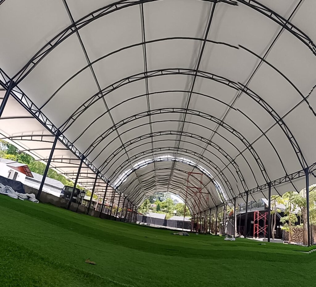 pemasangan canopy membran