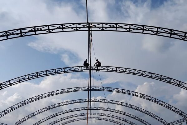 proyek canopy membran profesional